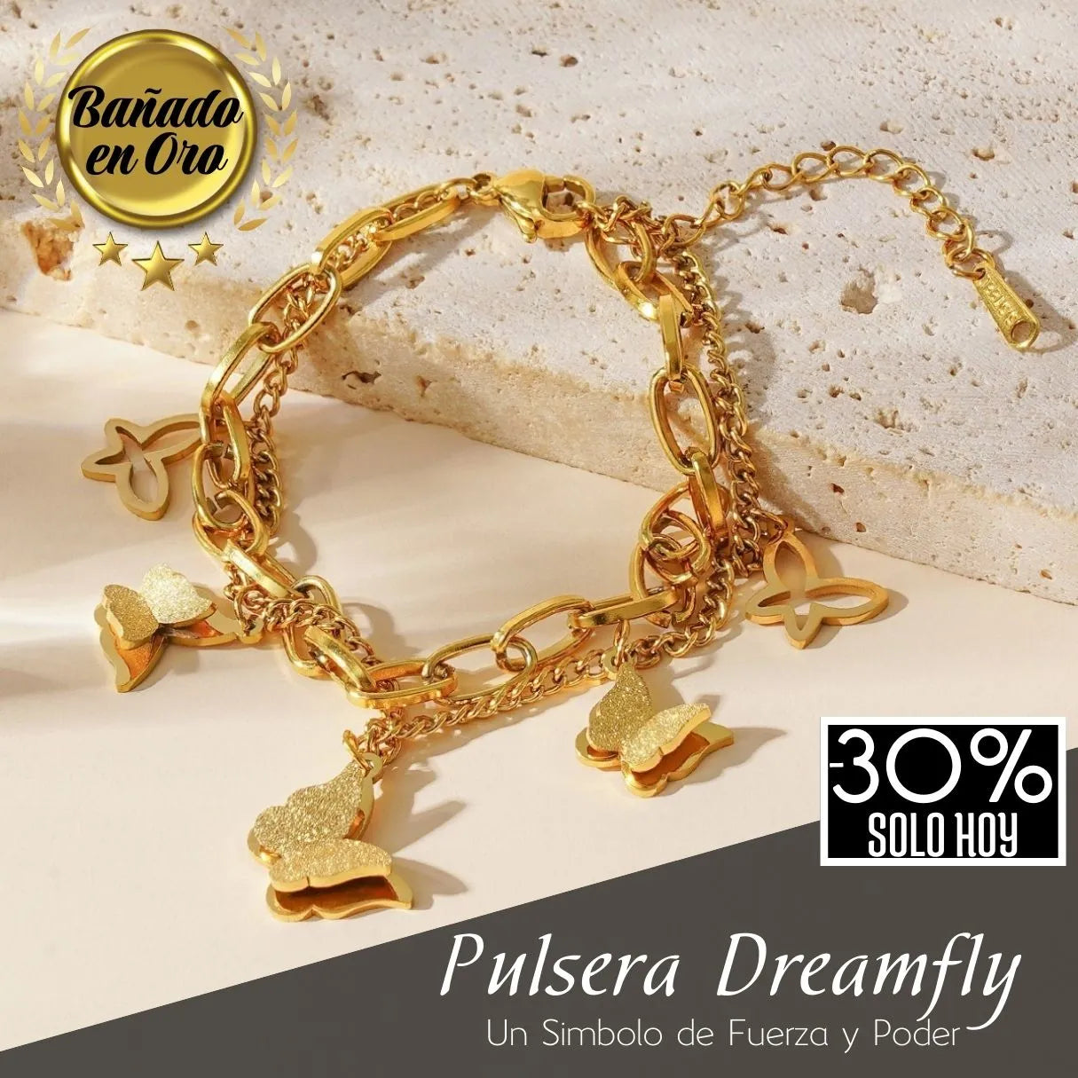 🔥Ultimas🔥 Pulsera Dreamfly - Te Amo y Admiro Mamá