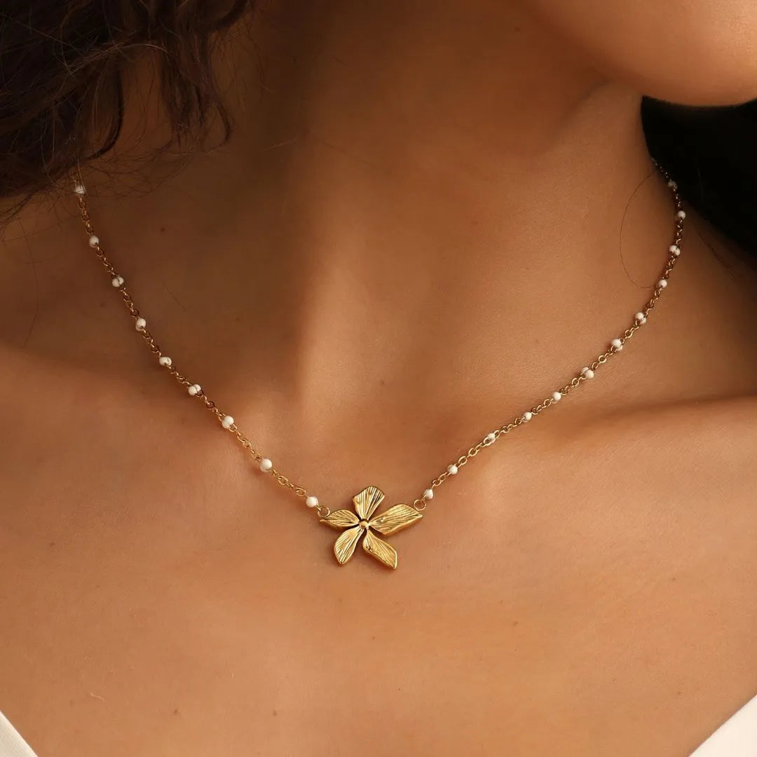 Collar Flor de Otoño