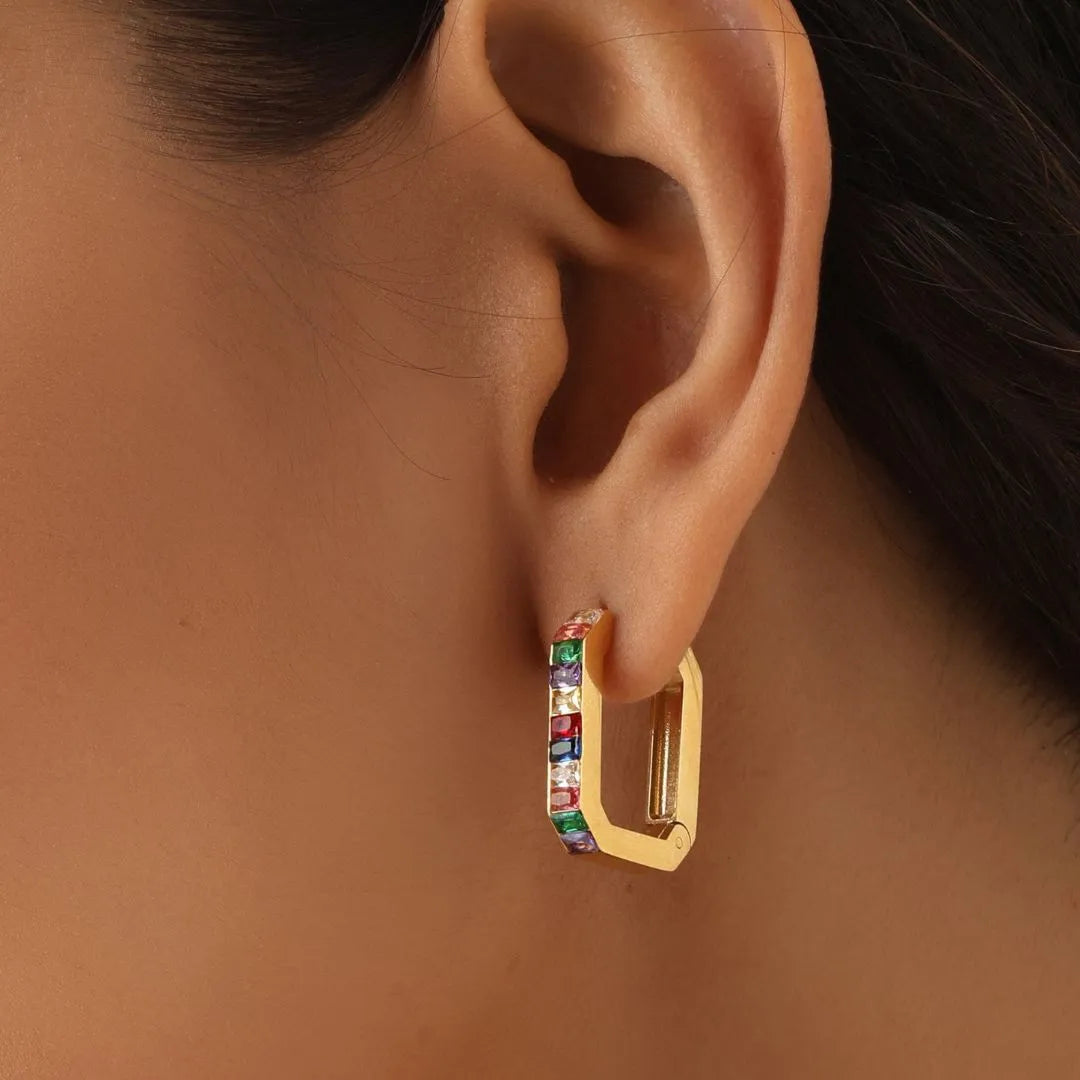 Aretes Arcoiris