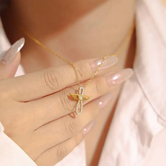 Collar Doble Amor Infinito Dorado